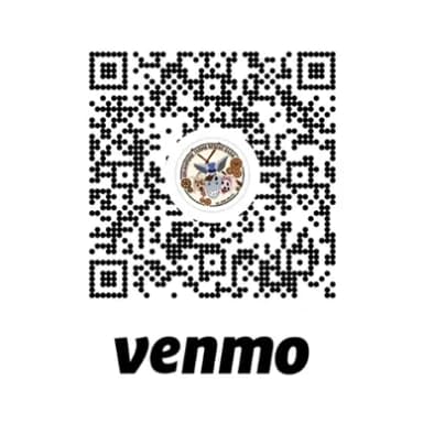 Scan to donate via Venmo
