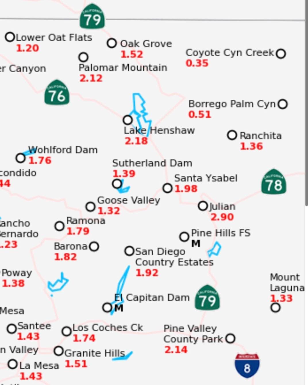 Dale thinks the feed cart got the rain total pretty spot on!