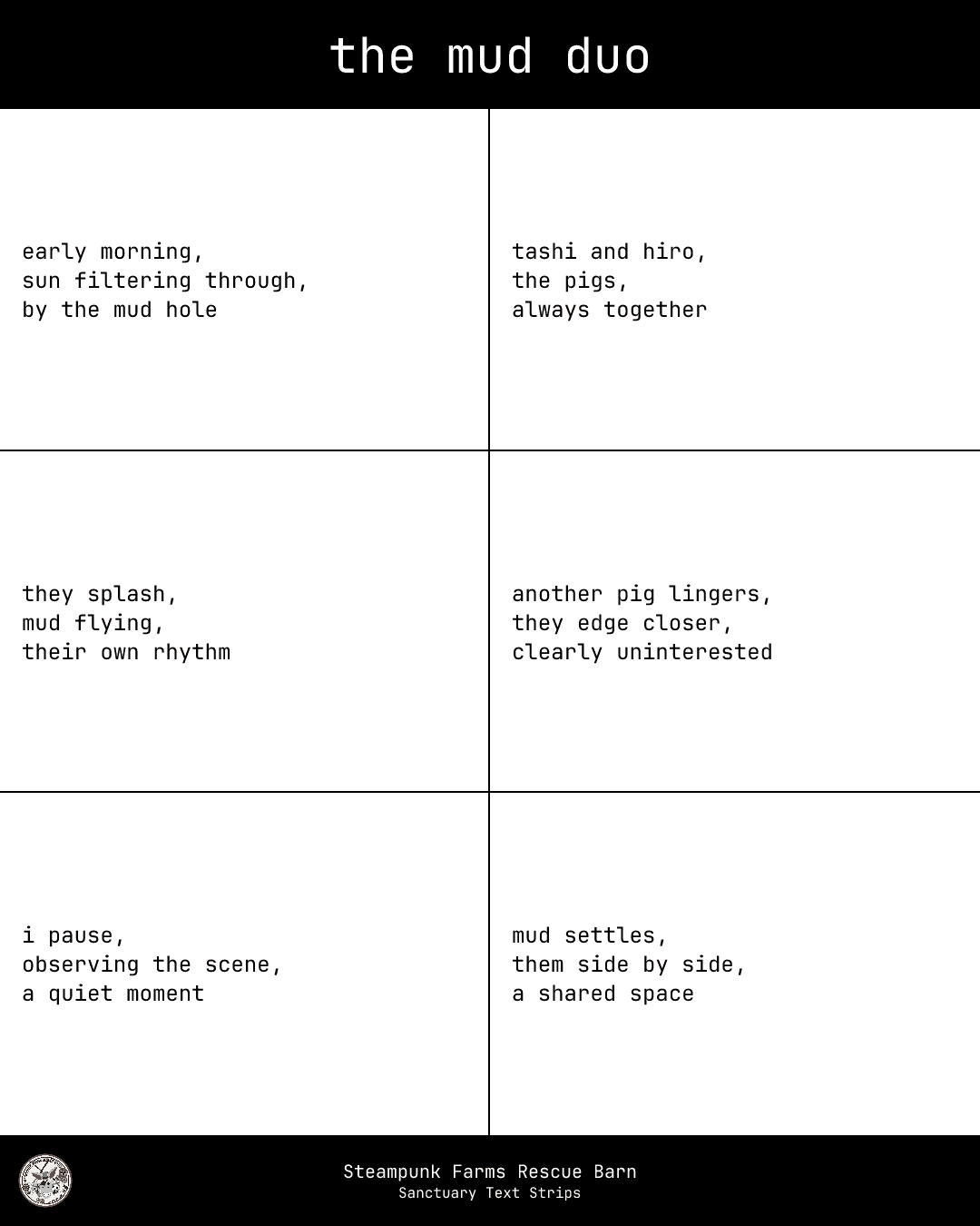 Sanctuary Strip — The Mud Duo